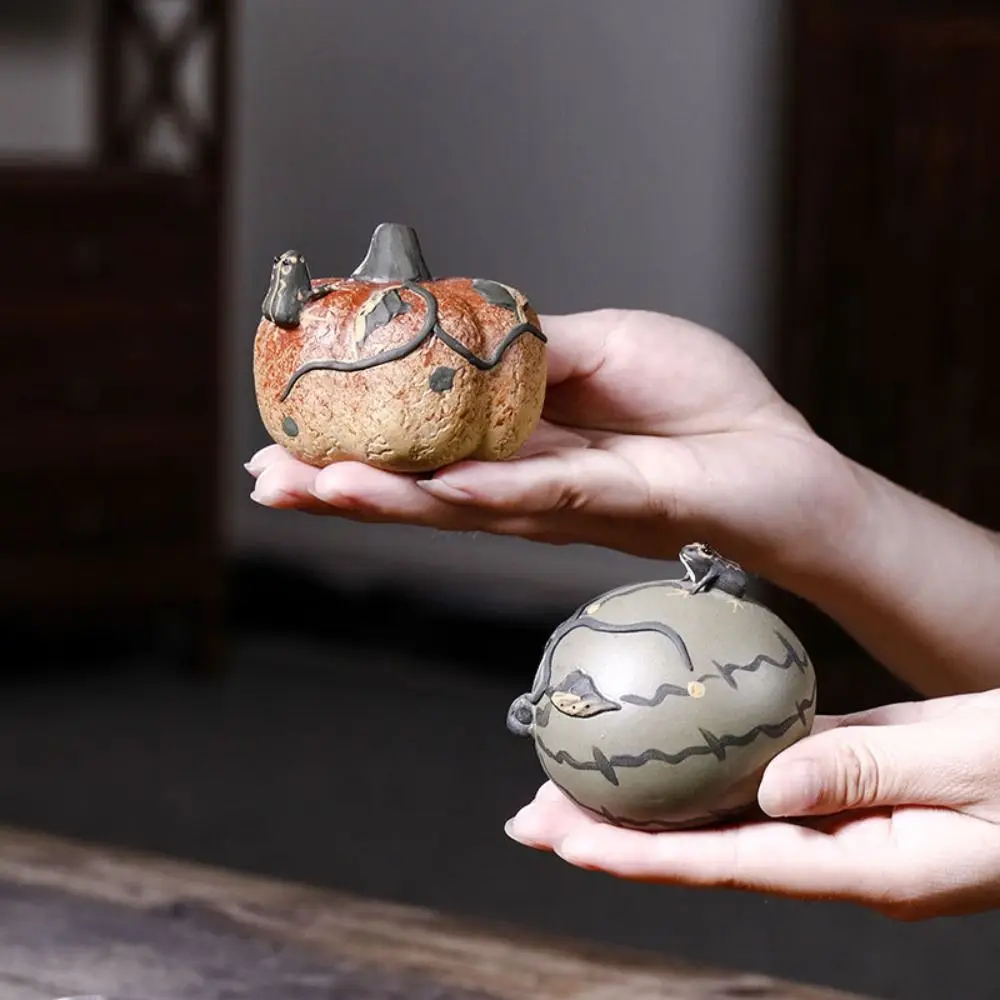 

Tea Ceremony Accessories Purple Sand Frog Tea Pet Handmade Cute Tea Set Ornaments Exquisite Tea Statue Tabletop