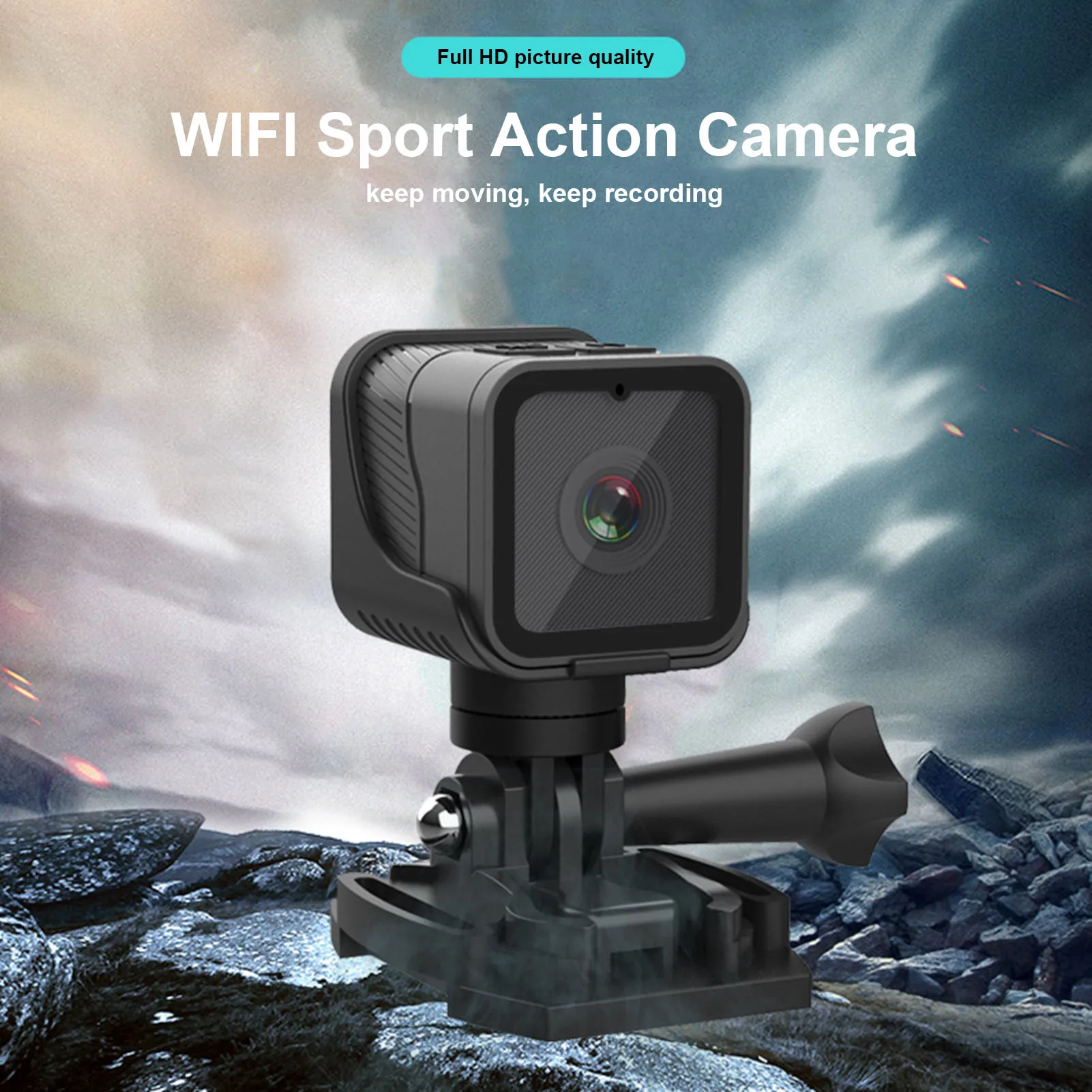 CS03 Hotspot WiFi Cameras 1080P HD 16/9 Mini Portable Camera Outdoor Sport Action Camera