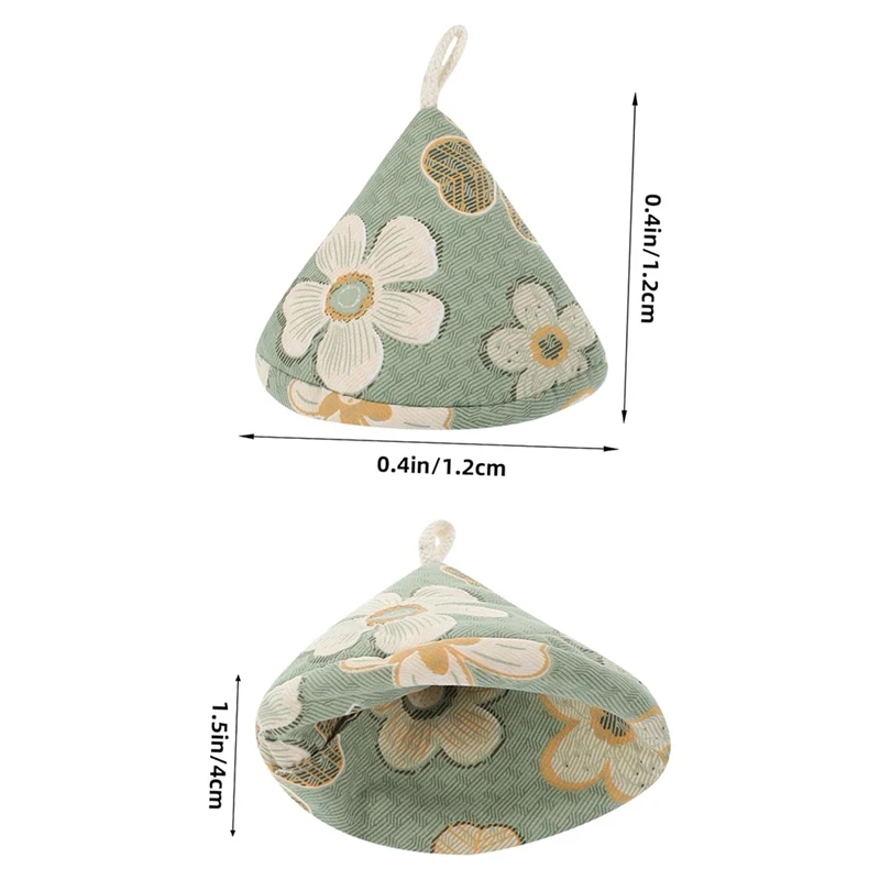 Pot Lid Cap Triangular Pot Cap Heat Insulation Pot Handle Cover Pot Ear Cover Heat Insulation Cover