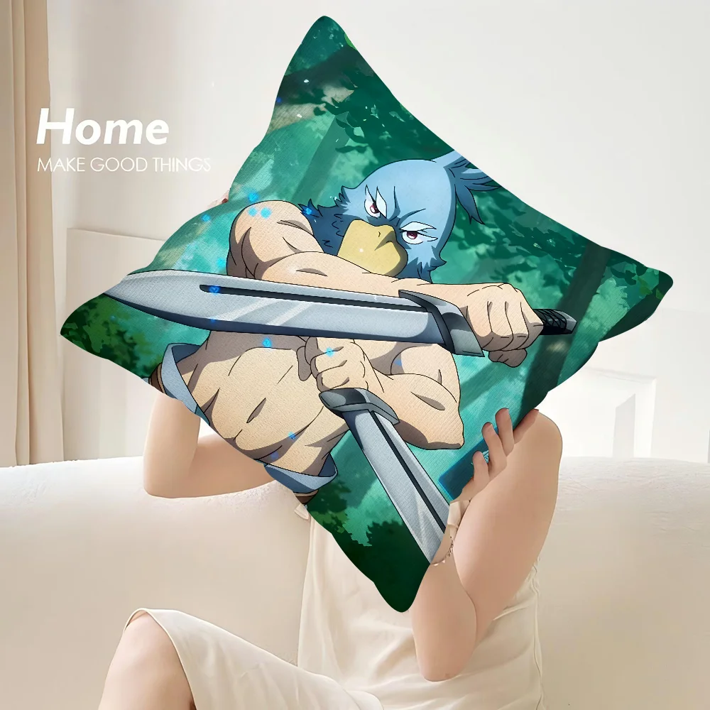 S-Shangri-La Frontier Pillow Case Sofa Decorative Home Double-sided Print Plush Square Throw Pillow Covers Cushion Decor Cover