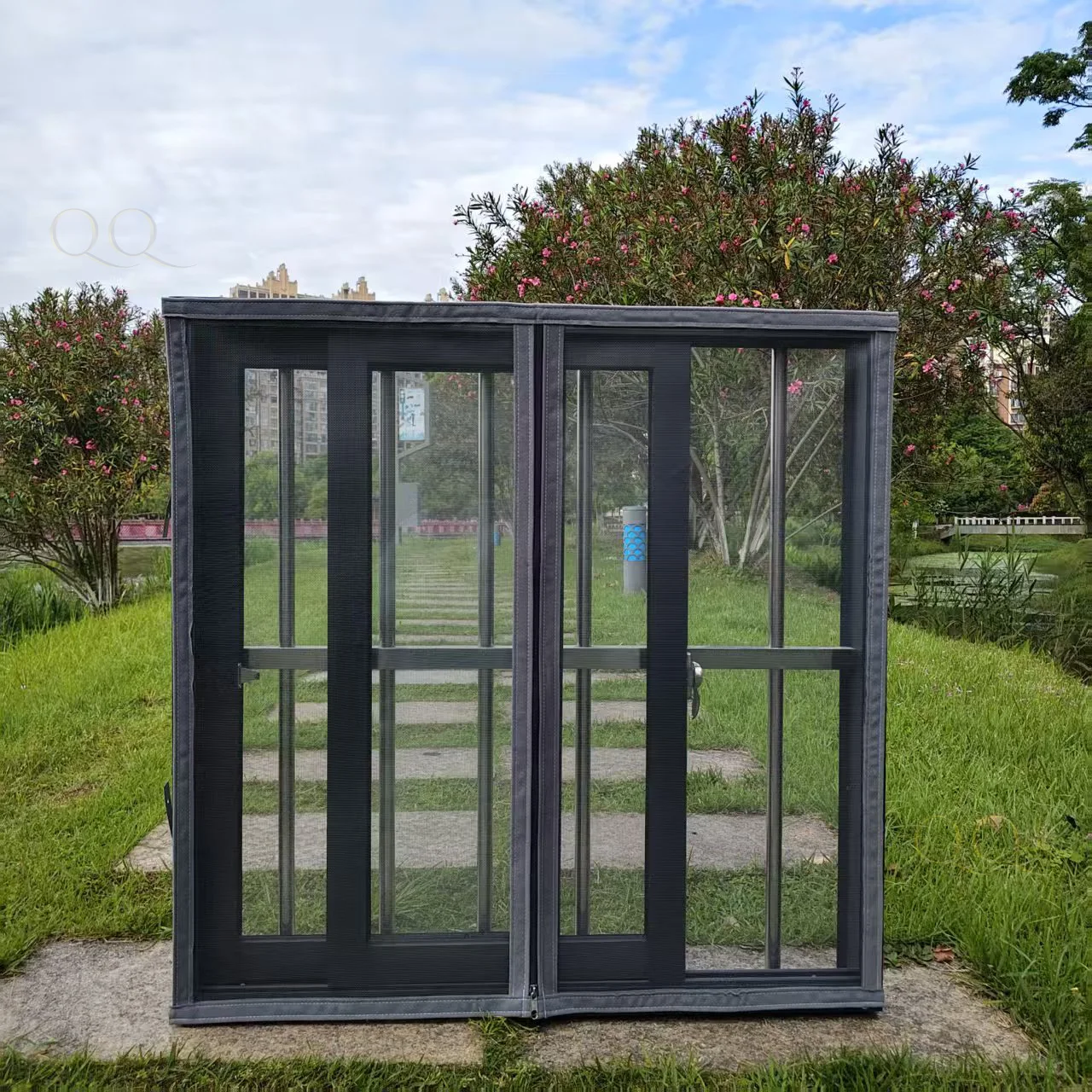 Professional Custom Self Installed Mosquito and Insect Proof Window Screen, Dust-Proof for Home Use, No Need To Drill Holes