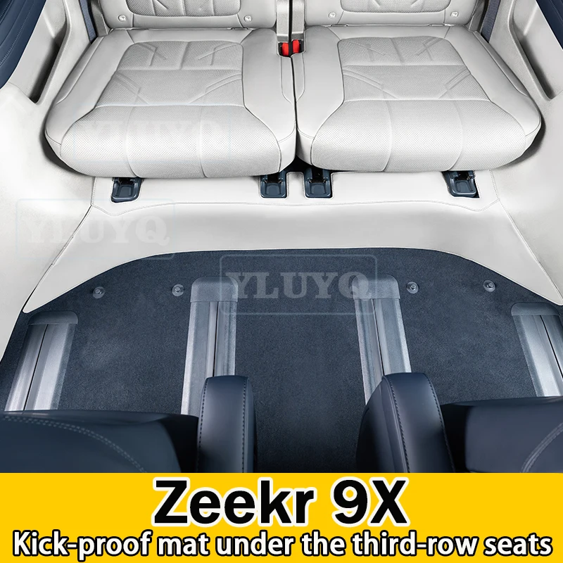 

Защитный коврик для задних сидений ZEEKR 9X (трехрядный), кожаный, от грязи и царапин, аксессуары для тюнинга салона автомобиля, автозапчасти