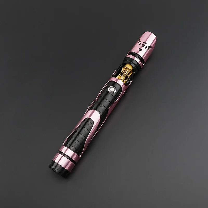 TXQSABER ทหารคุณภาพสูง Lightsaber โลหะ Hilt Heavy Dueling RGB Pixel Light ดาบ SNV4 คอสเพลย์ของขวัญ 12 สี foc dueling