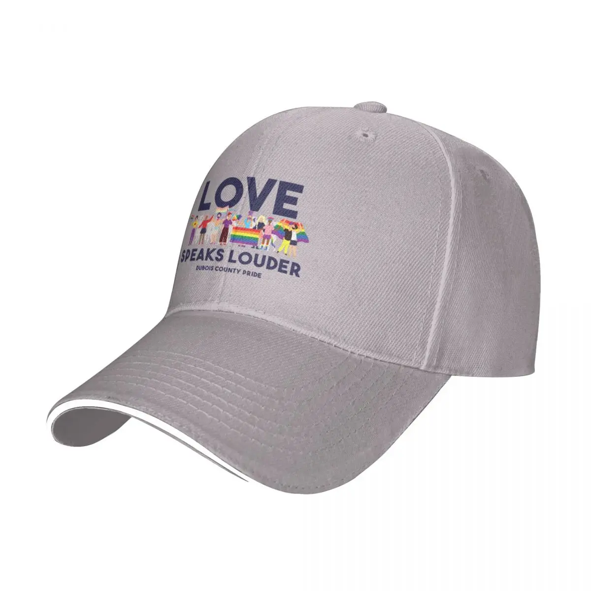 

Love Speaks Louder Cap Baseball Cap Cap hat Women's cap Men's