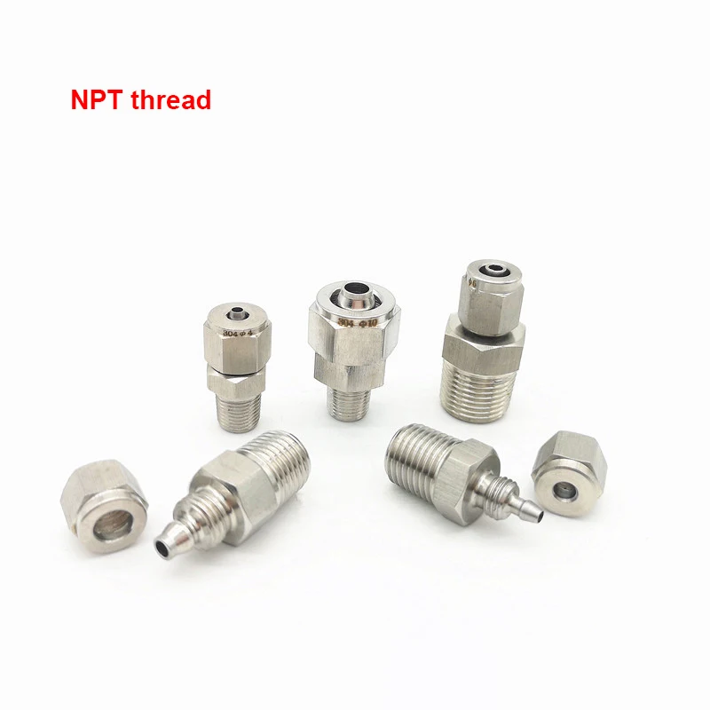 

Pneumatic Fast twist Fitting OD 4/6/8/10/12mm Hose to 1/8''/1/4''/3/8''1/2'' NPT Male Thread Quick Screw Joint Coupler Connector