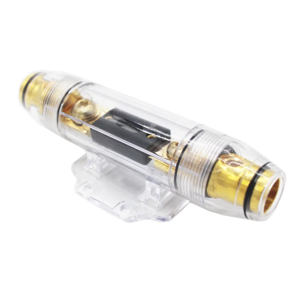 

100A Auto Stereo Fuse Holder White Professional Speaker Circuit Breaker for Car Rv Boat Excess Current Protection Fuse Storage