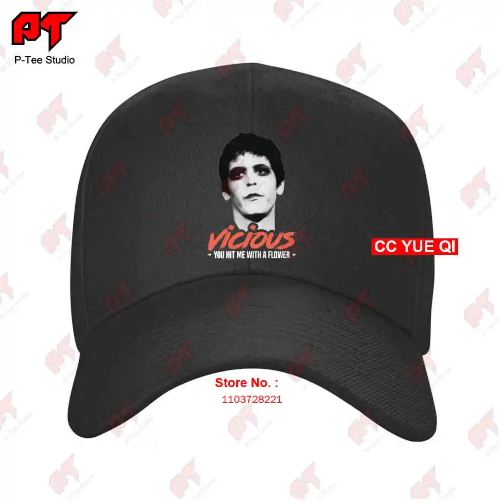 Lou Reed Vicious Velvet Underground Rock Baseball Caps Truck Cap M1XJ