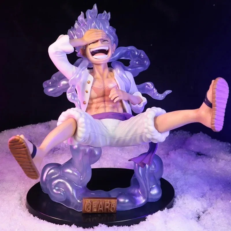 

Аниме One Piece, фигурка Луффи, экипировка 5, экшн-фигурка, бог солнца, Луффи, Ника 17 см, ПВХ экшн-фигурка, статуя, Коллекционная модель, кукла, игрушки