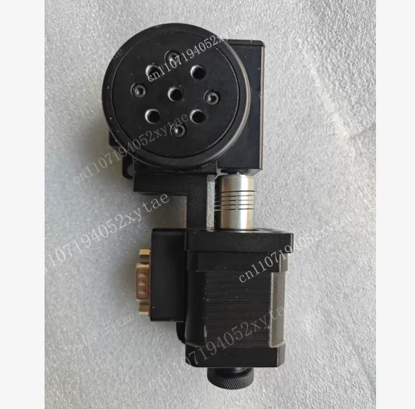 1 set electric rotary table, worktable positioning indexing plate, model hdb60xz45b, compatible with 42 stepper motor