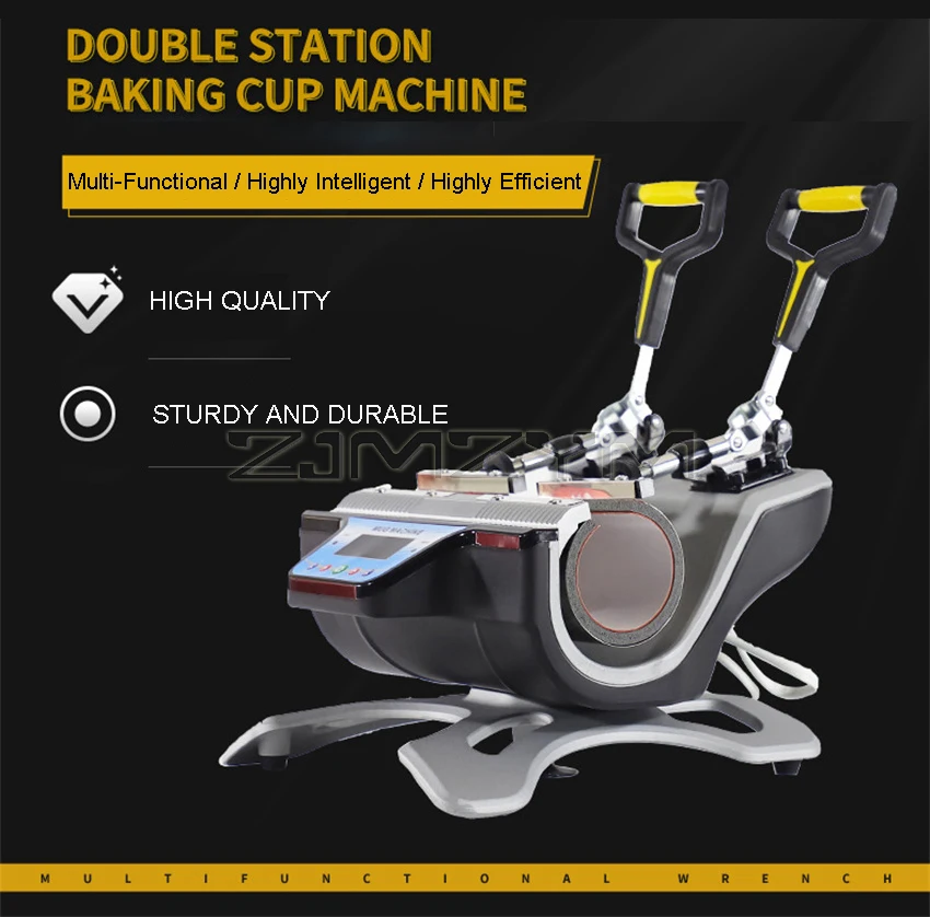 ST-210 Double Station Mug Press Machine Sublimation Heat Press Machine Printer for Double station 11oz Mug Cup Printing 220V