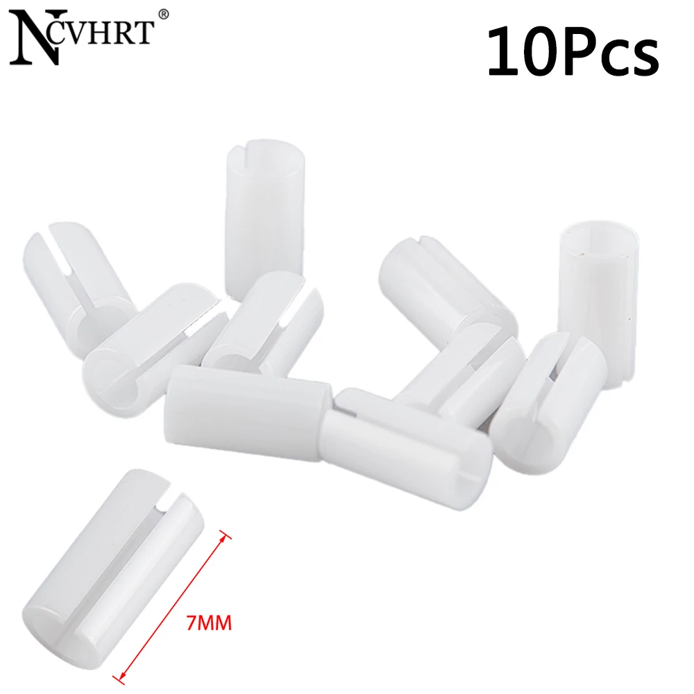 

10 Pcs/Pack 7mm Fiber Optic Laser Sleeve Visual Fault Locator Ceramic Tube Replacement Repair Spare Prats Accessories