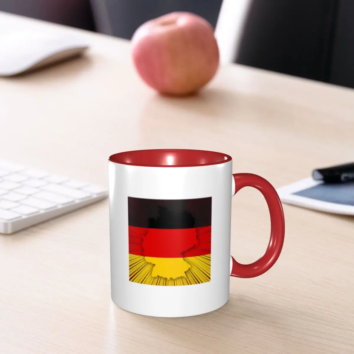 German Eagle Mug Funny Ceramic Coffee Cups Tea Mugs Milk Cup Drinkware Gifts for Woman Man