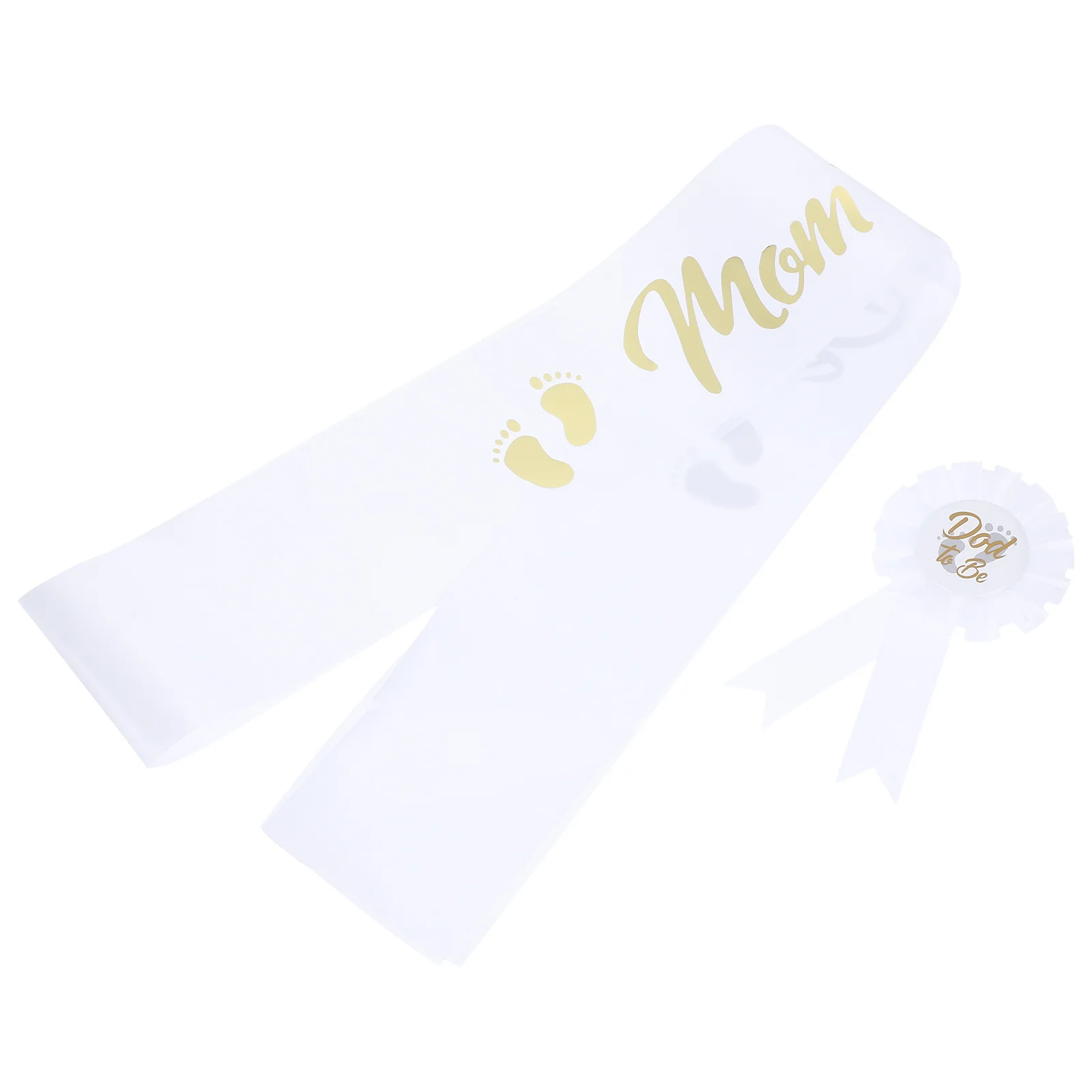 Mama Geschenken Papa Feestriem Badge Baby Douche Sjerp voor mama Mama om make-up Riem Decoratie Pin Moeder