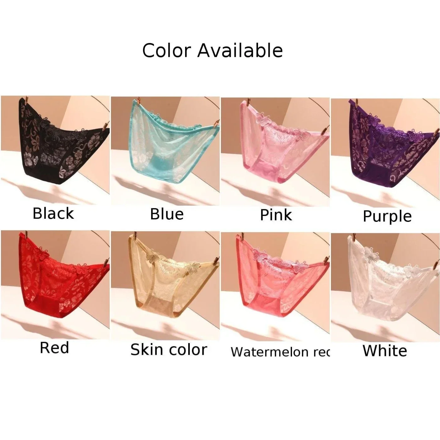 Lencería Sexy de Japón para mujer, Tanga transparente sin costuras, bragas de encaje fino de hielo