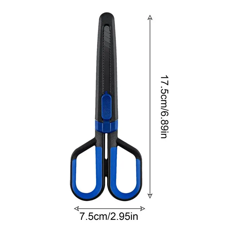 Scissors All Purpose Sewing Cutter House Scissors Desk Scissors 2 In 1 Cutting Tool Multipurpose Scissors Comfort Grip For Home