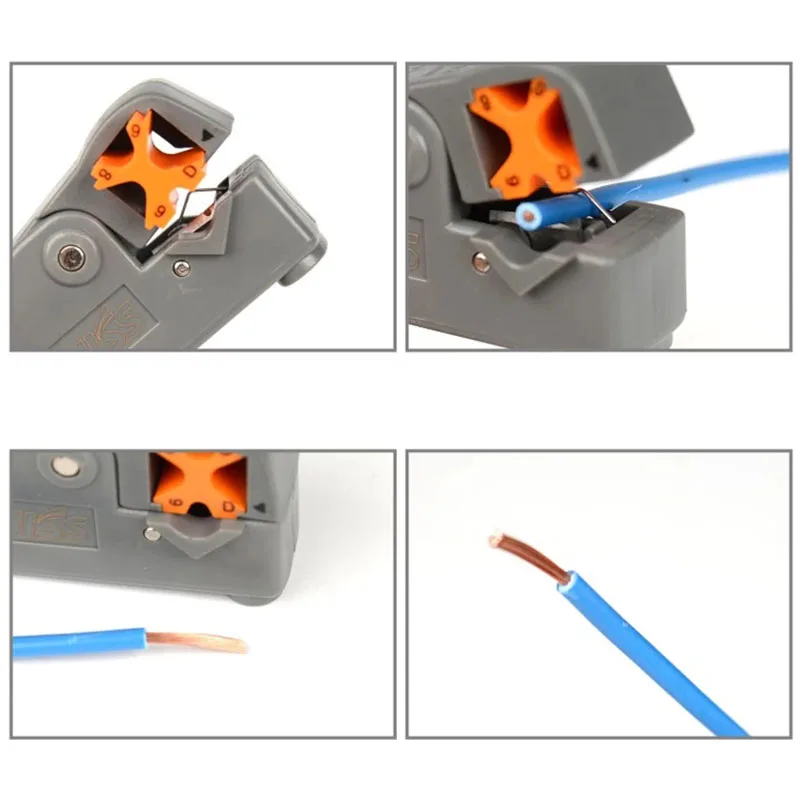 Rotary Coax Coaxial Cable Stripper Cutter Tool Automatic Stripping Pliers Multifunctional Wire Stripper Cable Stripping Wire