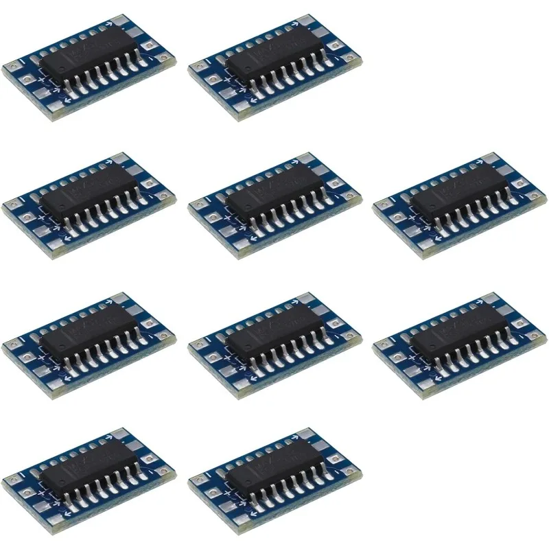 10PCS Mini RS232 MAX3232 naar TTL Niveau Converter Seriële Module Board Adapter 3 ~ 5V MAX3232 Breakout Board Computer Seriële Adapters