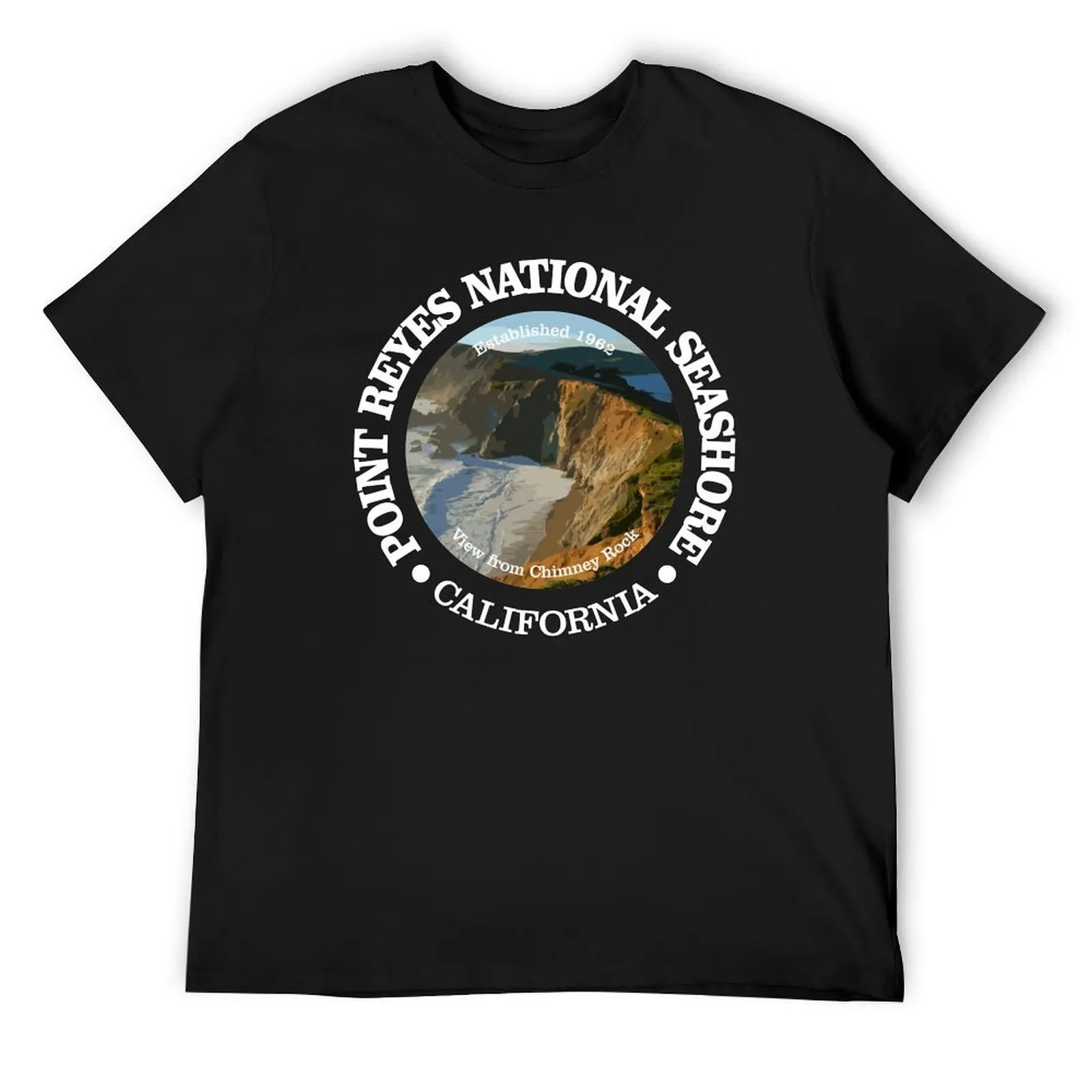 Point Reyes National Seashore (NP) T-Shirt quick-drying vintage t shirts mens designer clothes