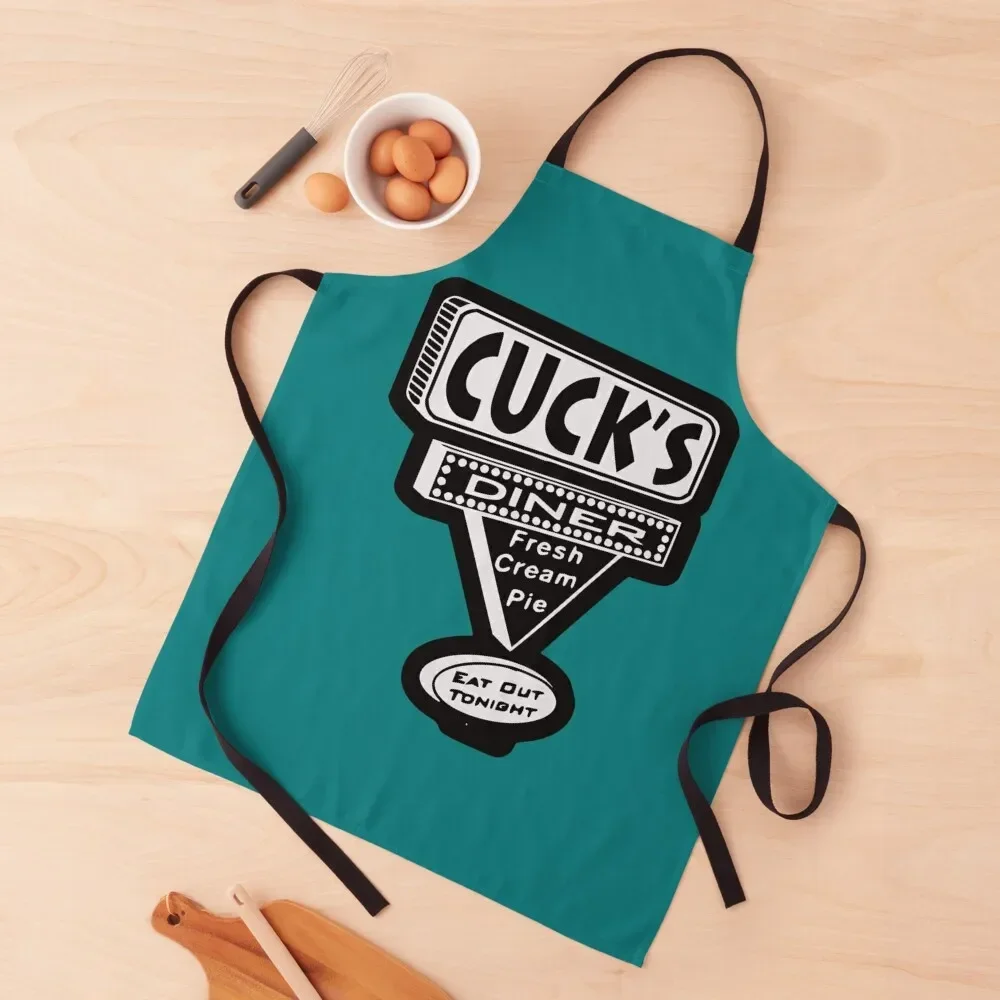 

Cuckold Diner Apron Women's Men gift Waterproof women Women's Dresses Apron