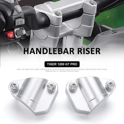 New For TIGER1200 TIGER 1200 Tiger1200 Tiger 1200 GT Pro 2023-2025 Handle Bar Riser Back Moved Up 25MM Handlebar Mounting Risers