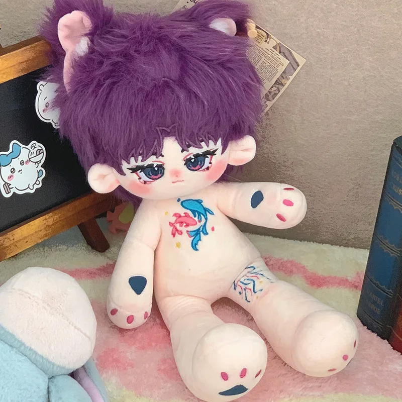 30 سنتيمتر رافاييل كاليب سيلوس كزيفير أفخم أنيمي الحب والفضاء العميق فروي القطن دمية طويلة الساق الجسم فستان بلوشي تأثيري هدية