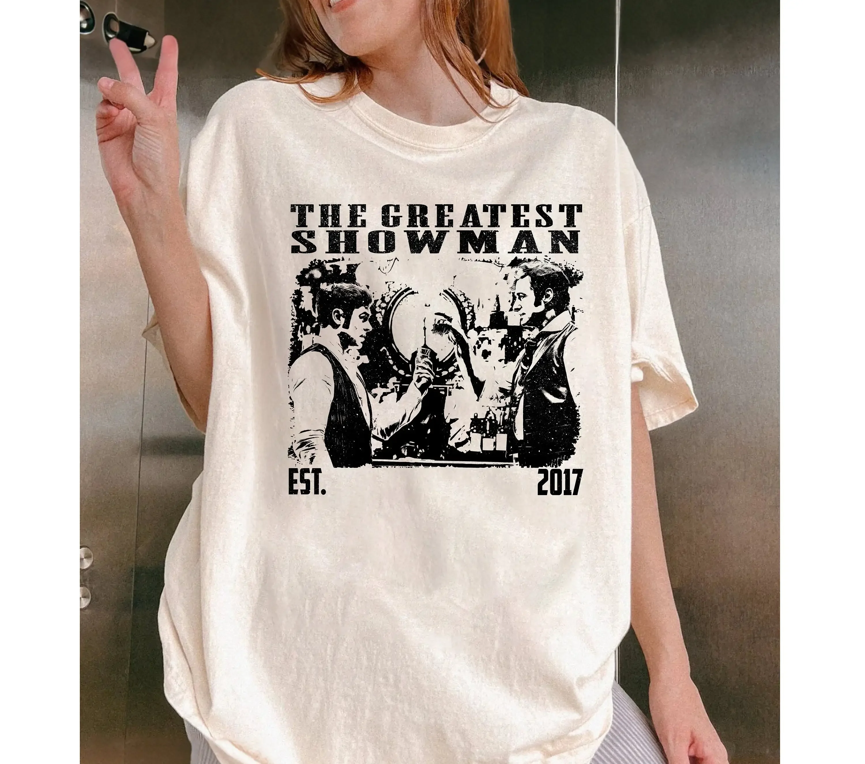 

The Greatest Showman T Shirt Retro Movie Vintage Midcentury For Him