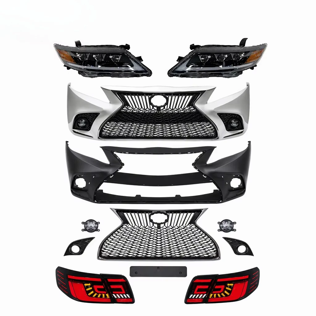 STLF Complete Styling Package with Projector Headlights, LED Taillights, Fog Lamps Aggressive Front Bumper for Camry07-11