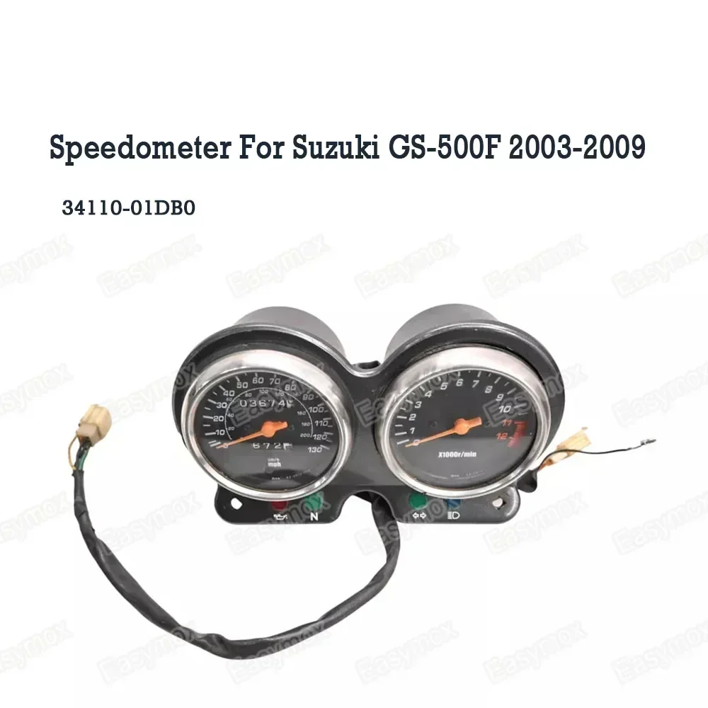 34110-01DB0 Speedometer for Suzuki GS500F GS 500 F 2003 2004 2005 2006 2007 2208 2009 Speedo Dashboard Instrument Cluster Repair