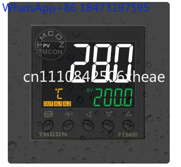 Temperature Controller K-type Pt100 Temperature Controlle FT3403 LCD Large White Font Display Economy Temperature Controller