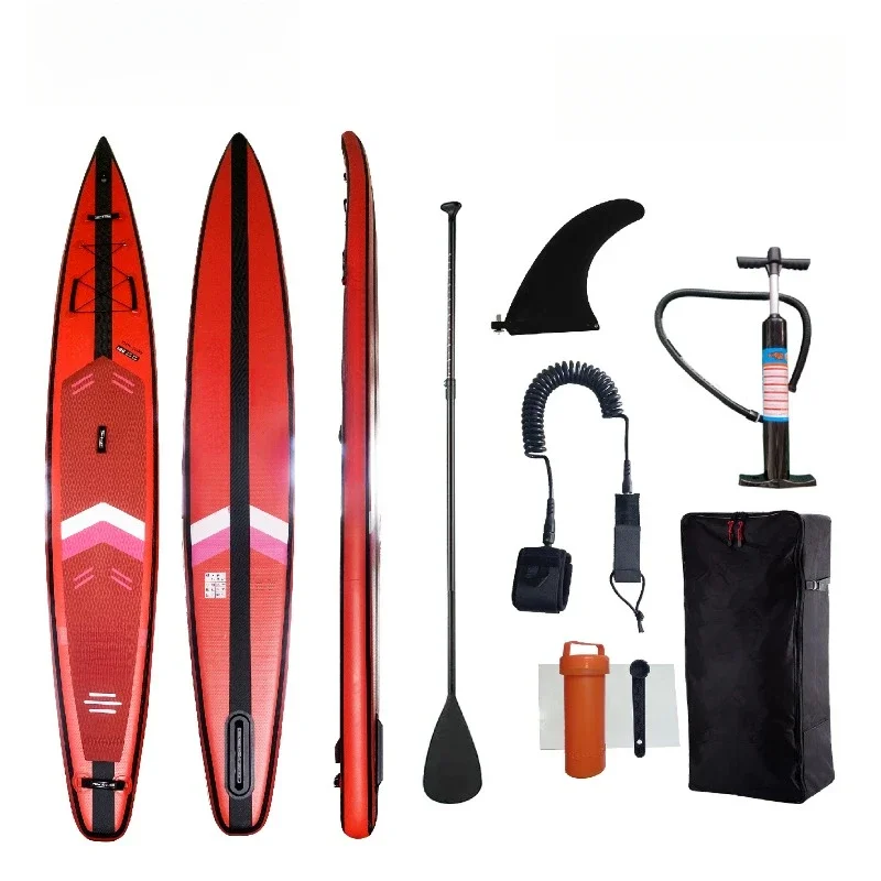 

Racing paddle board, stand-up yacht inflatable surfboard, cruise version double-layer thickened brushed