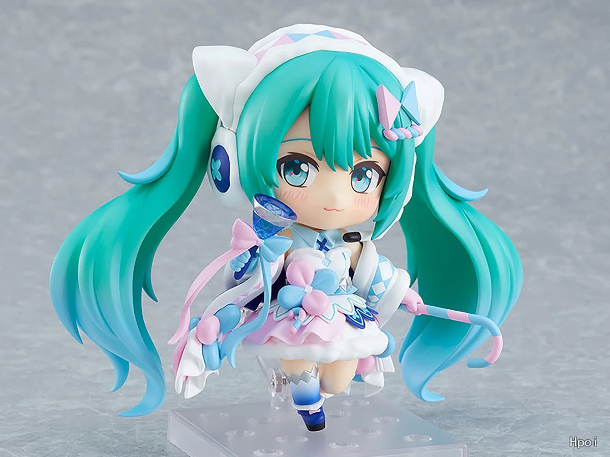 Oryginalne figurki/nakładki Nendoroid firmy Good Smile Company # Figurka akcji Hatsune Miku Magical Mirai 2020 Winter Festival z 1740 roku