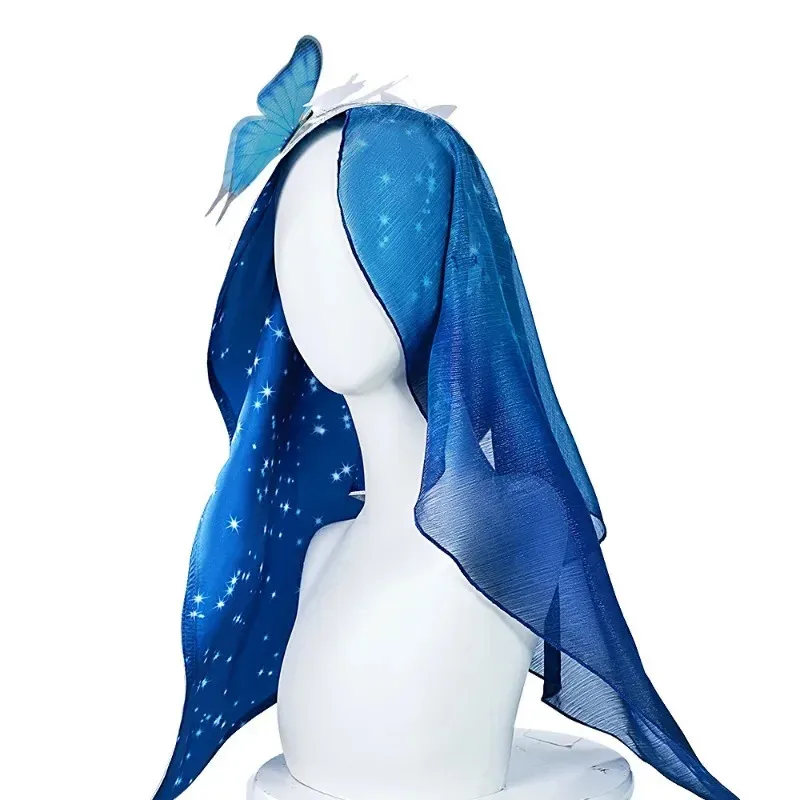 Wuthering Waves juego The Shorekeeper disfraz de Cosplay mujer juego de rol Sexy lindo vestido azul uniforme peluca traje fiesta de Halloween