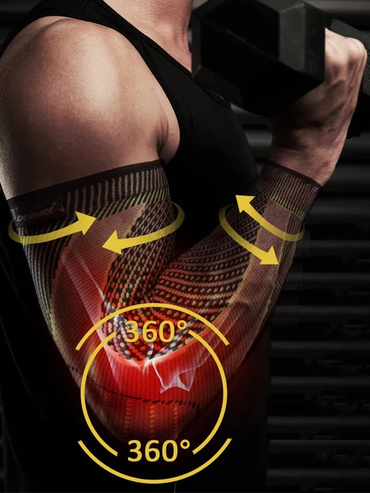 AliExpress SPOSAFE Sports Arm Compression Sleeves Anti-Slip Elbow Support Youth Adult Cycling Basketball Football Volleyball Baseball Tennis Golf