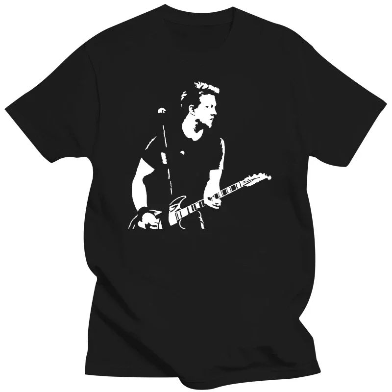 t shirt for man beach top tees Josh Homme Queen Of The Stone Age Rock Music T-Shirt brand teenager casual tshirts