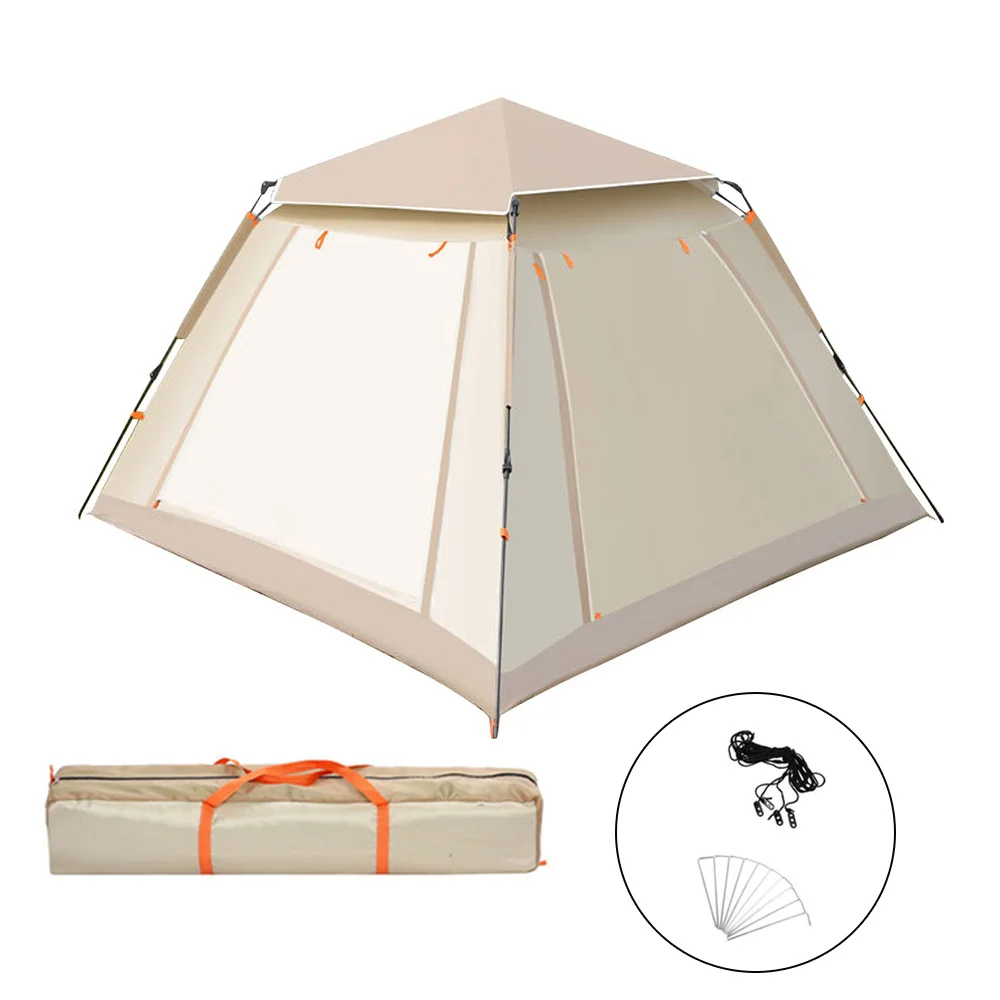 Wholesale Outdoor 2-4 Persons Automatic Tent Portable Beach Folding Instant Pop Up Tent Waterproof Camping Tents