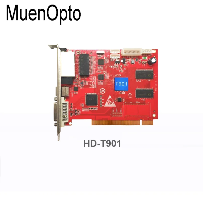 Free shipping Huidu HD-T901 Full Color LED Synchronous Sending Card work with HD-R712 HD-R716 HD-R708  LED receiving card