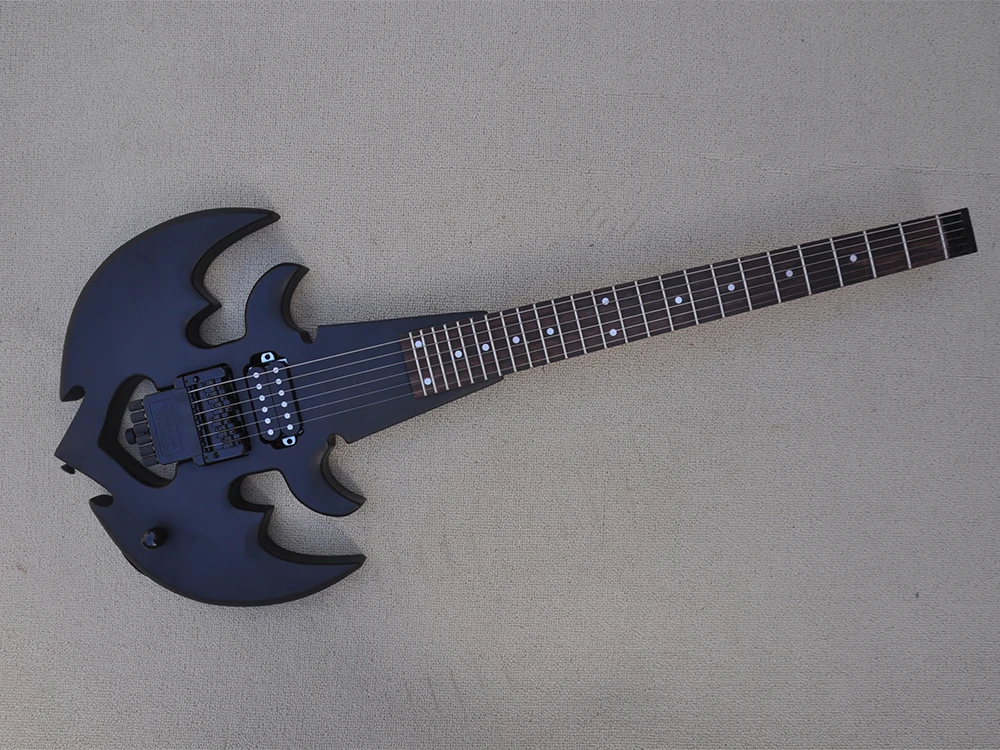 

6 Strings Unusual Headless Electric Guitar with Rosewood Fretboard,24 Frets,Customized Logo/Color Available