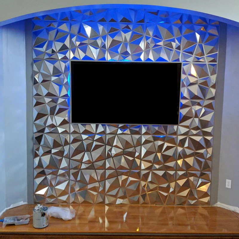 

3D-панели для ремонта дома 30x30 см, стереоэффект, имитация плитки, без самоклеящейся основы, 3D-наклейки на стену для гостиной, ванной комнаты, 3D-обои