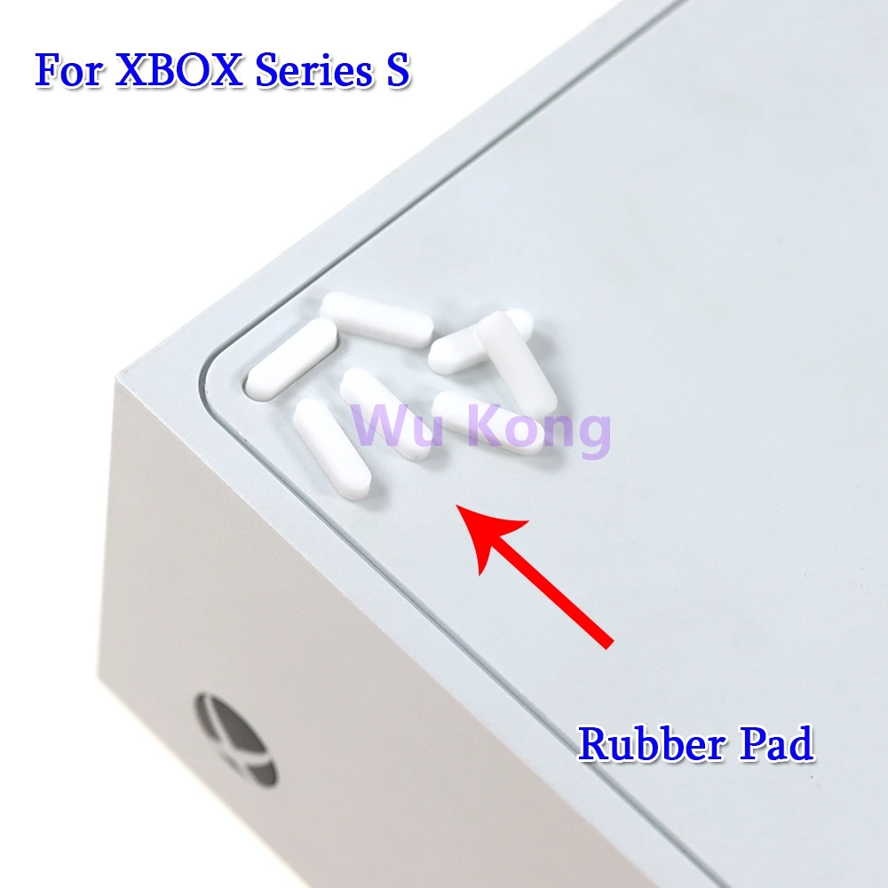 8 قطعة = مجموعة واحدة لاستبدال وسادات الأقدام المطاطية لسلسلة Xbox S لغطاء مطاطي لسلسلة Xbox S