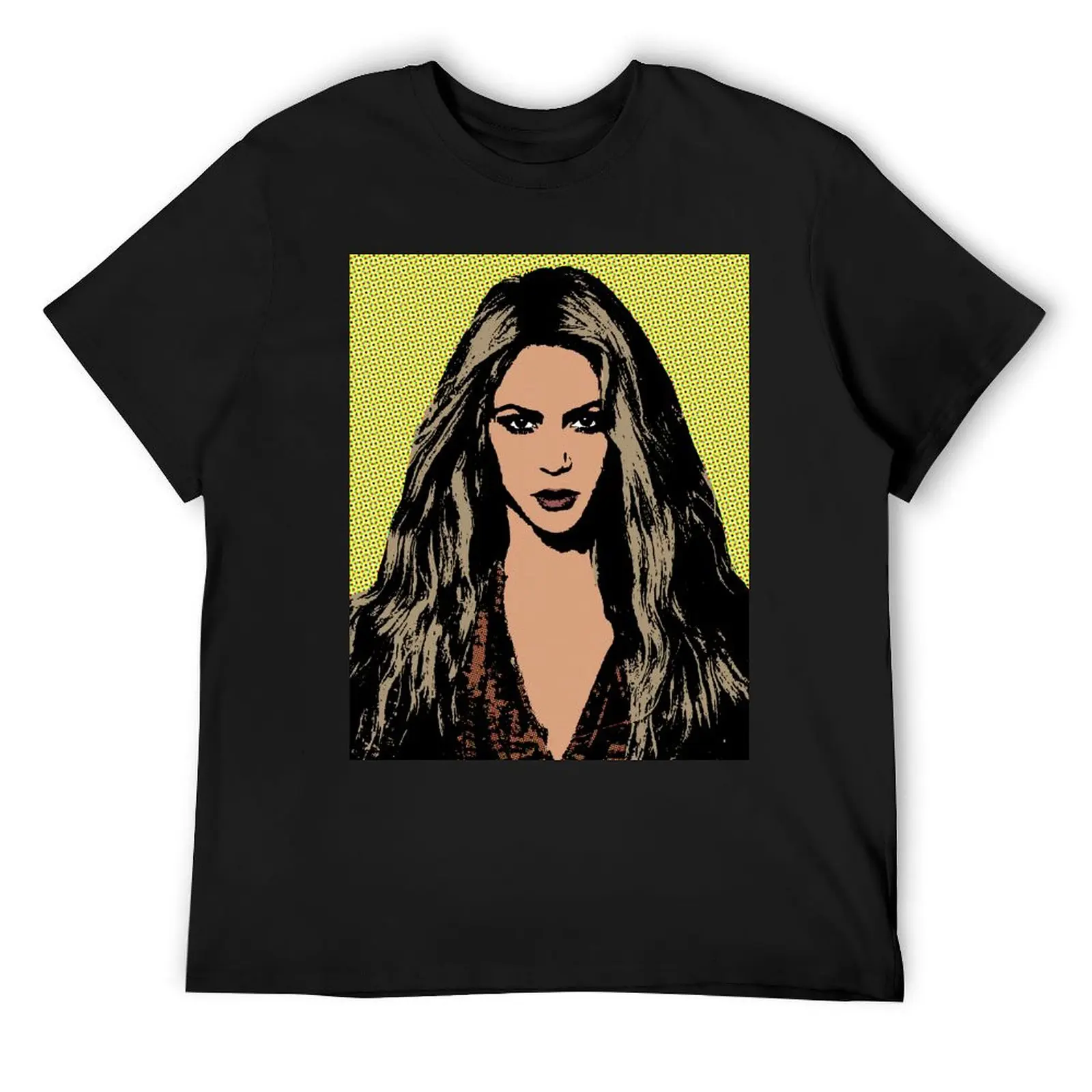 

Shakira pop art T-Shirt customs shirts graphic tees oversized t shirts for men