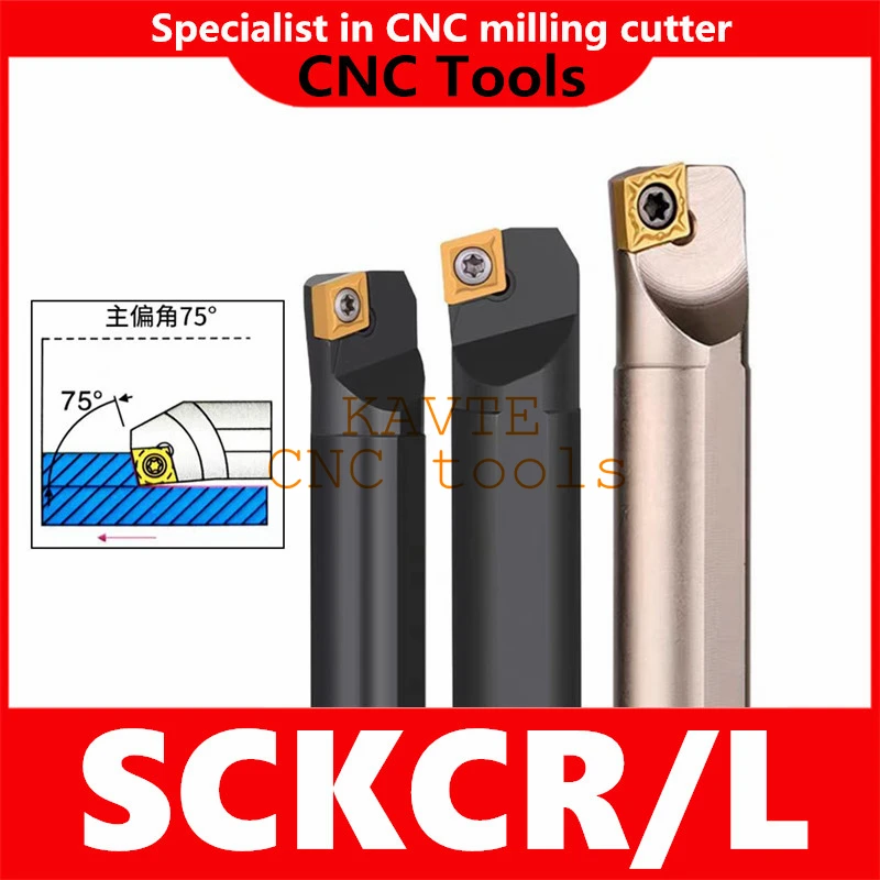 

Горячий S06J S07K S08K S10K S12M S14N S16Q S20R S25S S32T SCKCR06 SCKCR09 SCKCR12 Внутренний держатель инструментов SCKCR SCKCL Расточная оправка с ЧПУ