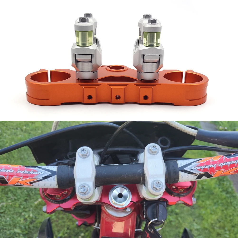 Аксессуары для мотоциклов PHDS крепление на руль зажим на руль переходник на руль 28 мм для KTM HUSQVARNA GASGAS EXC EXCF TE FE MC ECF