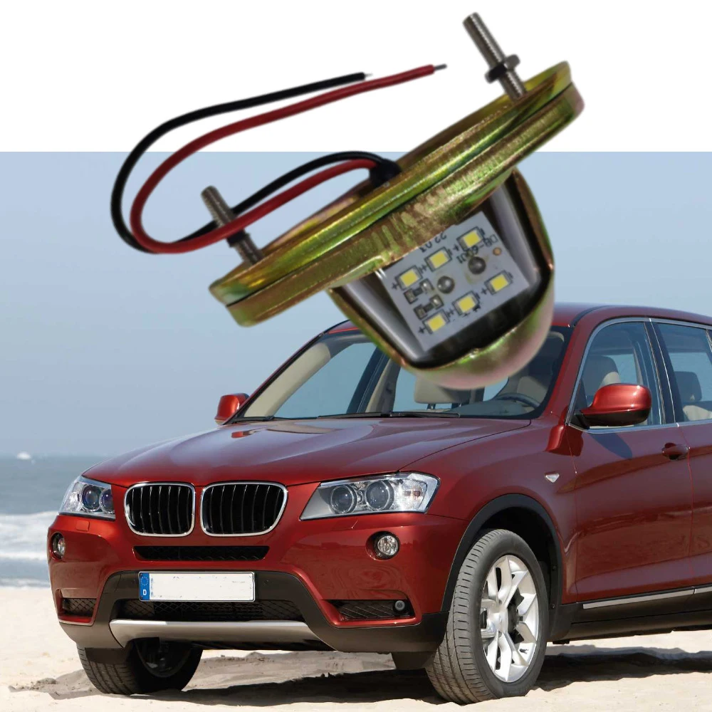 24-V-DC-Kennzeichen-LED-Licht aus Kunststoff für LKWs, Anhänger, Wohnmobile, Autos, Wohnwagen, Boote usw.