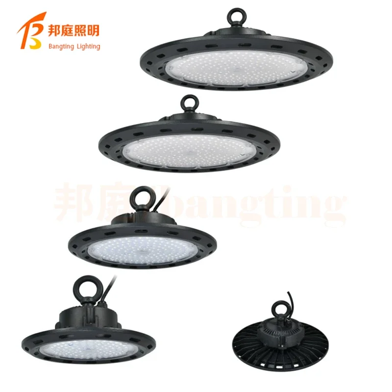 5Pcs LED 100W 150W 200W Lamp Bulb 220V LED High Bay Light UFO Bombillas 110V Spot Light Dimmable LED Ceiling Light Warehouse Gym