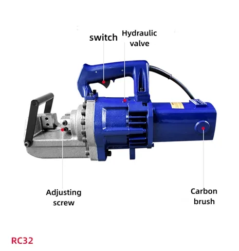 En regalo, el cortador de barras de acero portátil RC25 es muy confiable en China