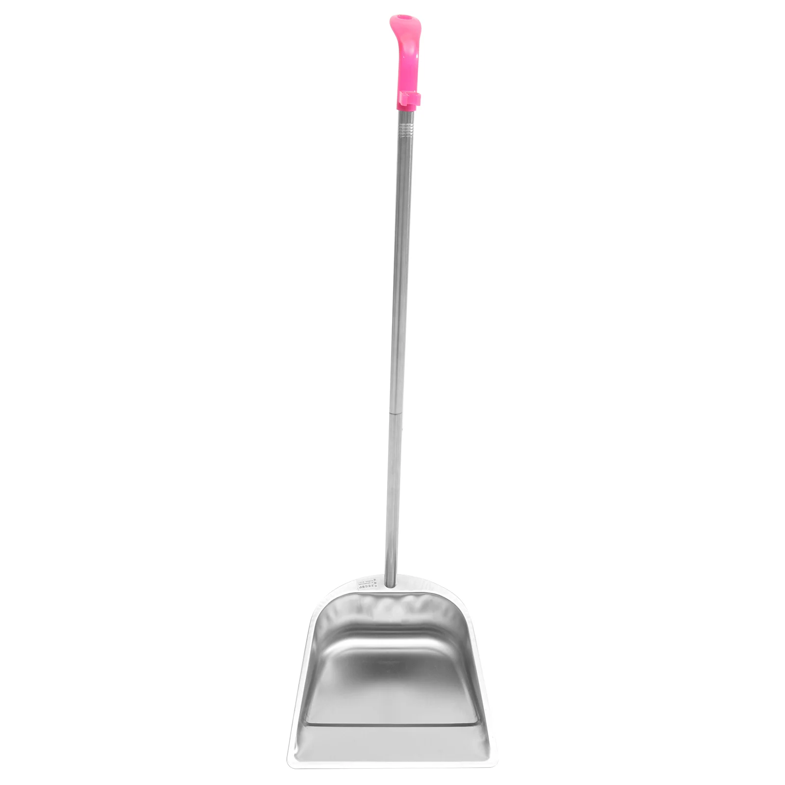 Garbage Cleaning Dust Pan Sweeper Stainless Paper Towel Holder Steel Dustpan No Stoop Office Whisk Broom