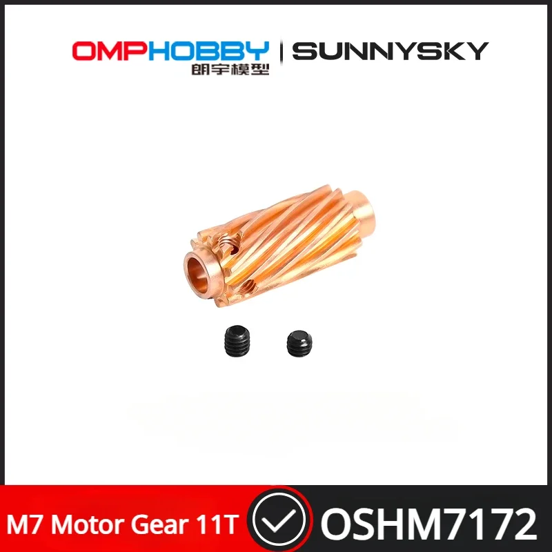 

OMPHOBBY M7 RC Helicopter Spare Parts Motor Gear 11T OSHM7172