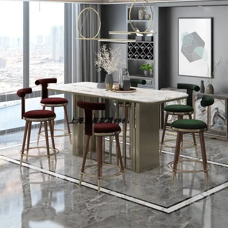 الحديثة الشمال كرسي مرتفع مصمم بسيط جودة عالية غير عادية مطعم كرسي مكافحة الاستقبال Bancos دي بار أثاث المنزل