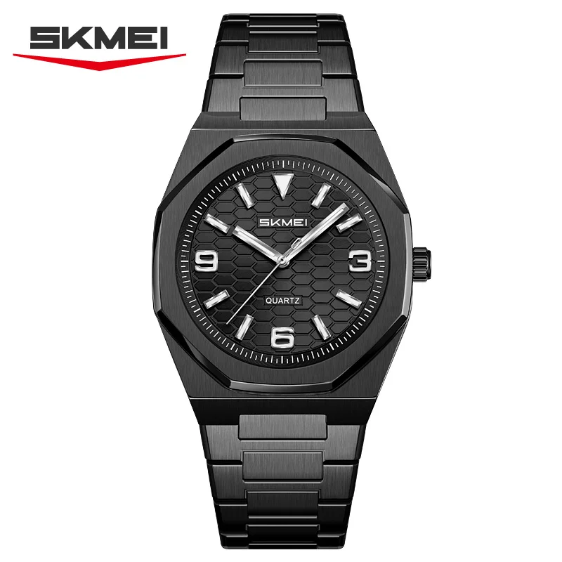 SKMEI 2657 Fashion and Elegant Men's Watch Night Light Waterproof Steel Strip Leisure Business Luxury Men's Watch Reloj Hombre