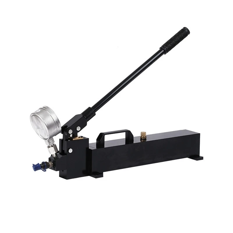 

Ultra high pressure manual hydraulic pump,portable single and double hand ultra high pressure hydraulic pump